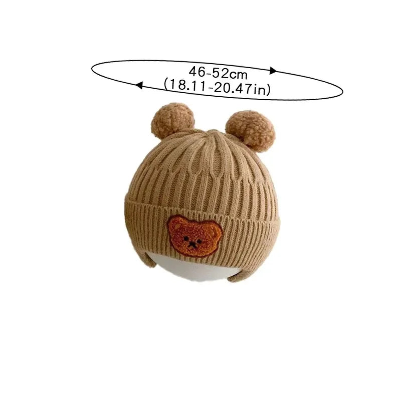 Adorable Baby Korean Wool Hat