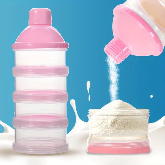 Baby Milk Powder Box – Colorful & Convenient Multi-Layered Storage