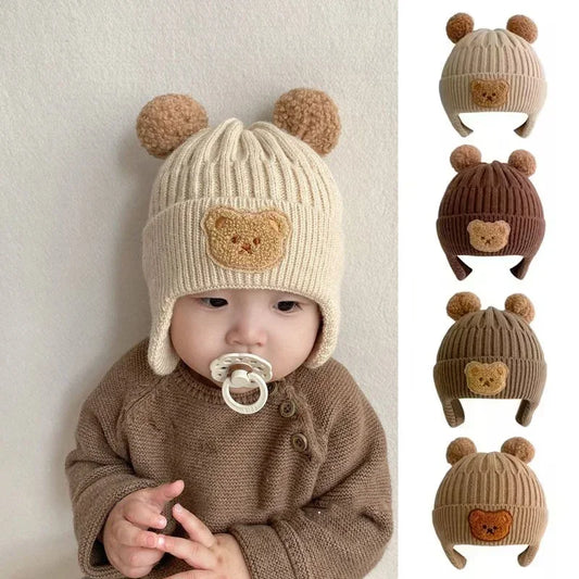 Adorable Baby Korean Wool Hat