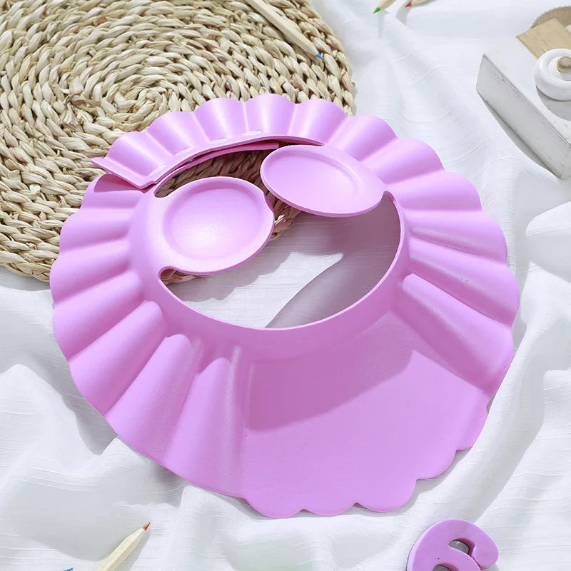 BabyShower SafeCap – Fun & Protective Hair Wash Hat