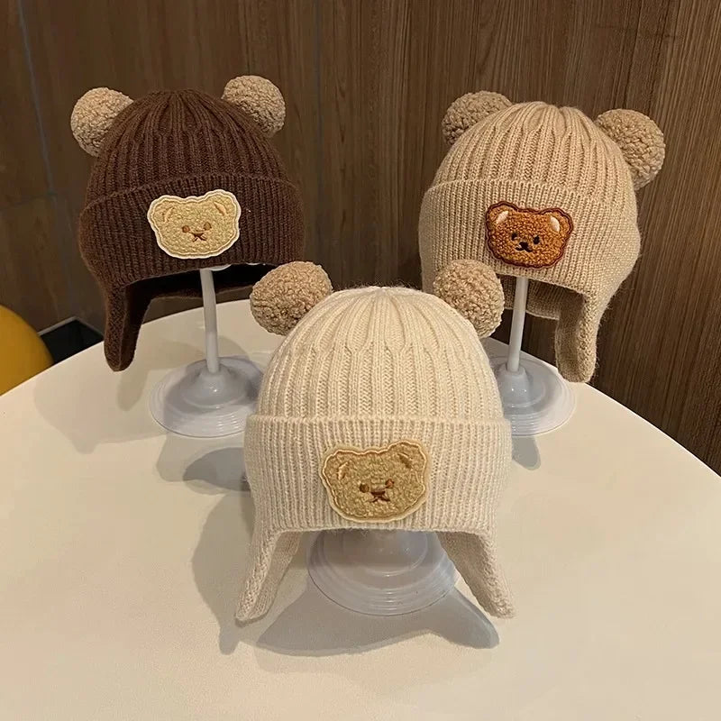 Adorable Baby Korean Wool Hat